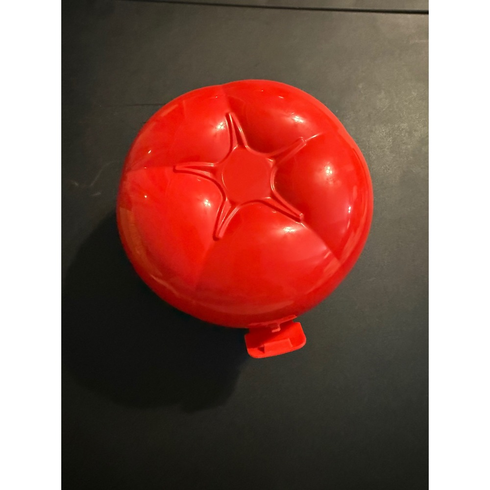 Tupperware Tomato Red Plastic‎ Food Container Storage Lid Kitchen Gadget